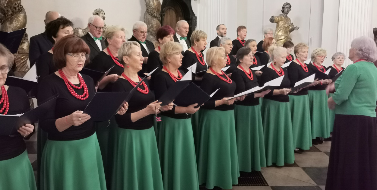 Chór Canticum działający w ramach ŁUTW. 
