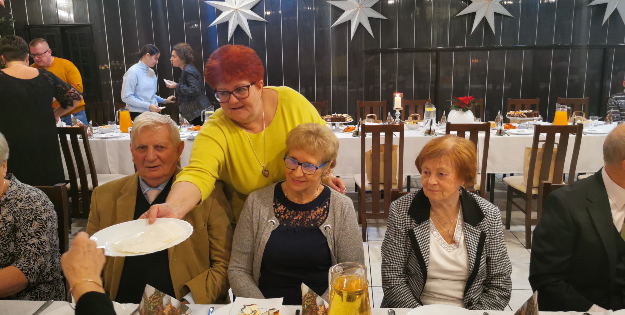 Spotkanie zostało zorganizowane w restauracji Polonia w Zaciszu 
