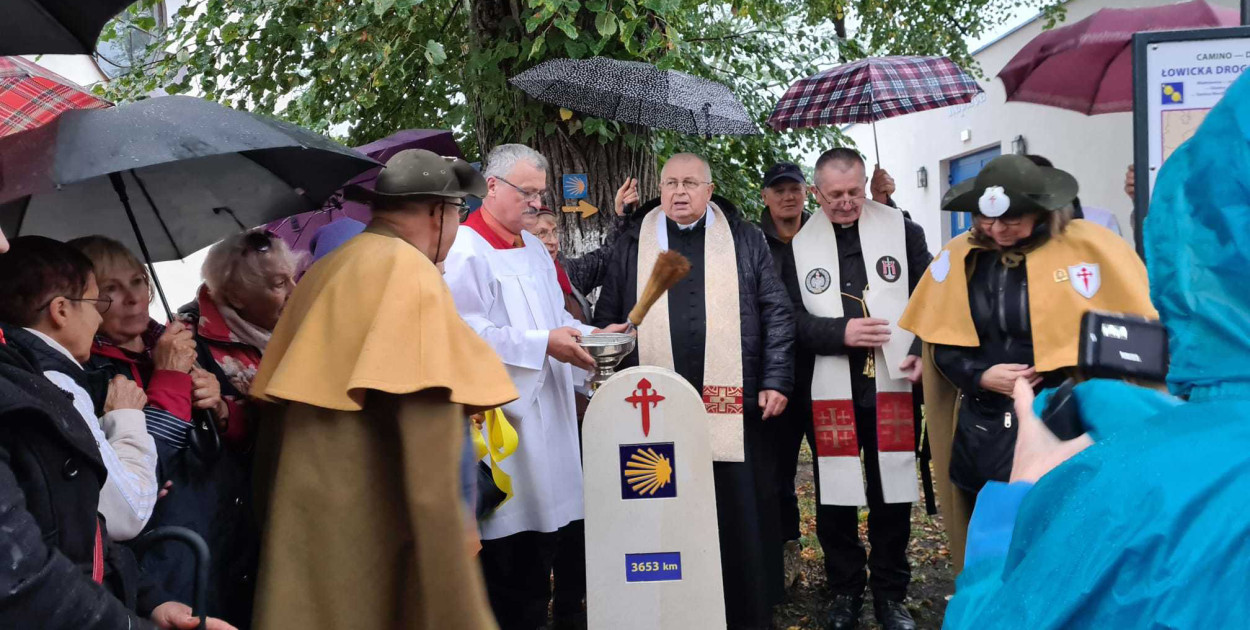 Wytyczyli łowicki szlak pielgrzymi do Santiago de Compostela