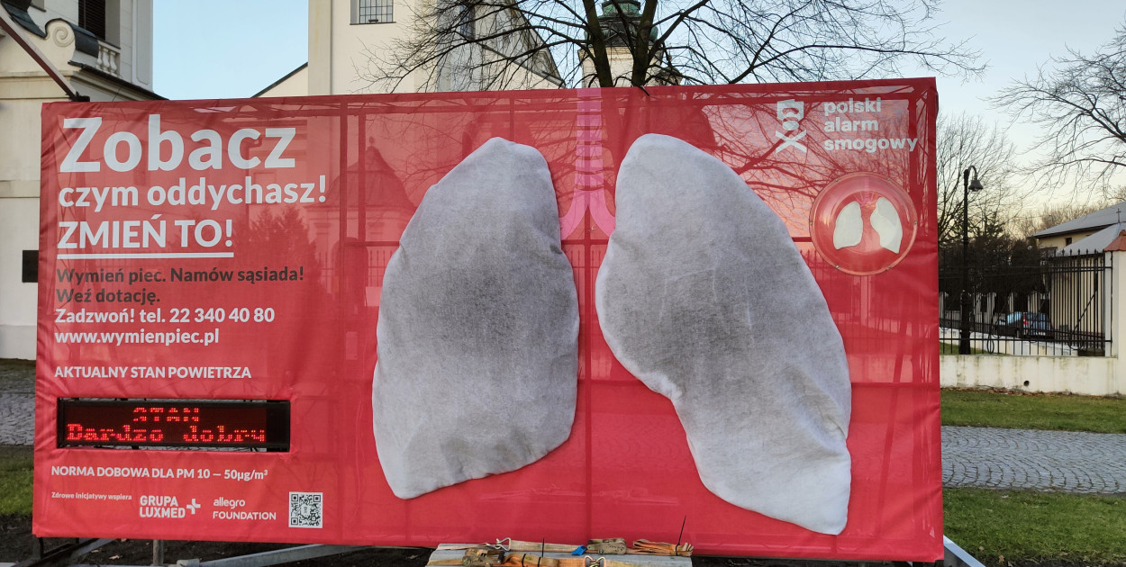 Tak mobilne płuca wyglądały 27 grudnia 2023 roku o godz. 8 rano. 