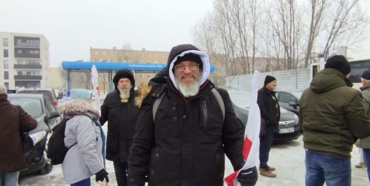 Marcin Kosiorek - starosta łowicki i szef PiS w powiecie łowickim. 