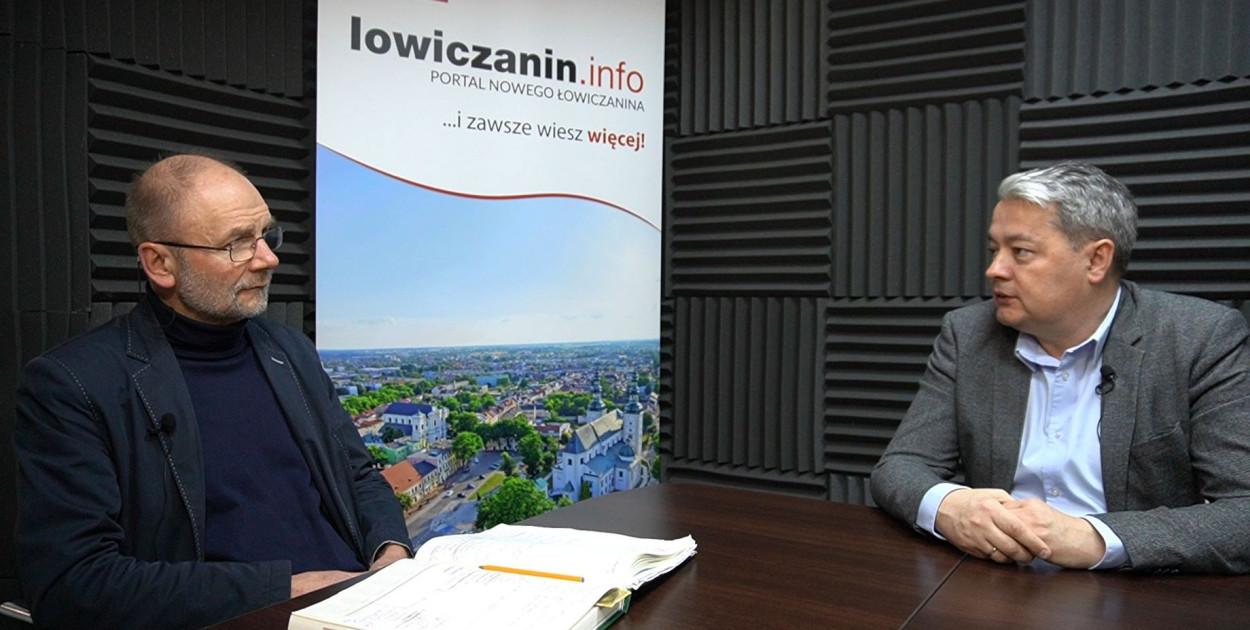 Z Jackiem Wiśniewskim (z prawej) rozmawiał Wojciech Waligórski