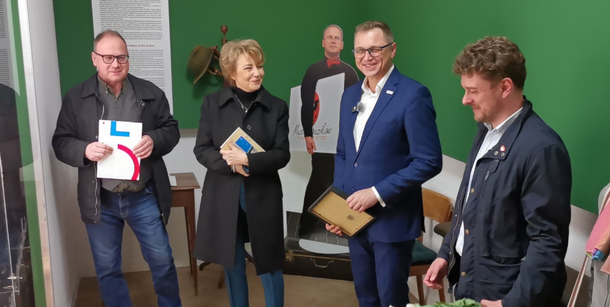 Prezydent Miasta Łodzi Hanna Zdanowska odwiedziła Łowicz na zaproszenie Mariusza Siewiery . fot. TB/NL