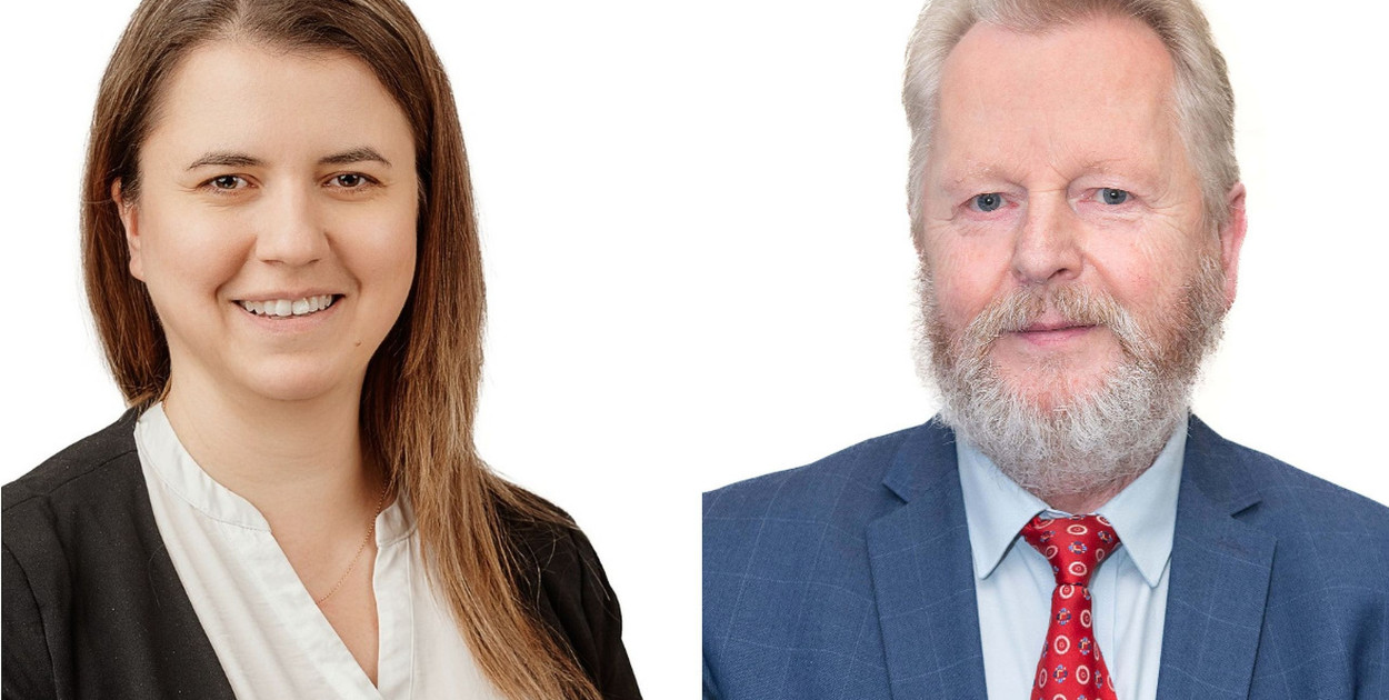 Katarzyna Skierska-Pięta - dyrektor ZGM  i Janusz Michalak - dyrektor ZUK.