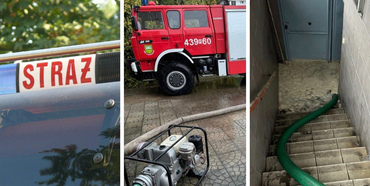 fot. tb/NŁ oraz OSP Sanniki