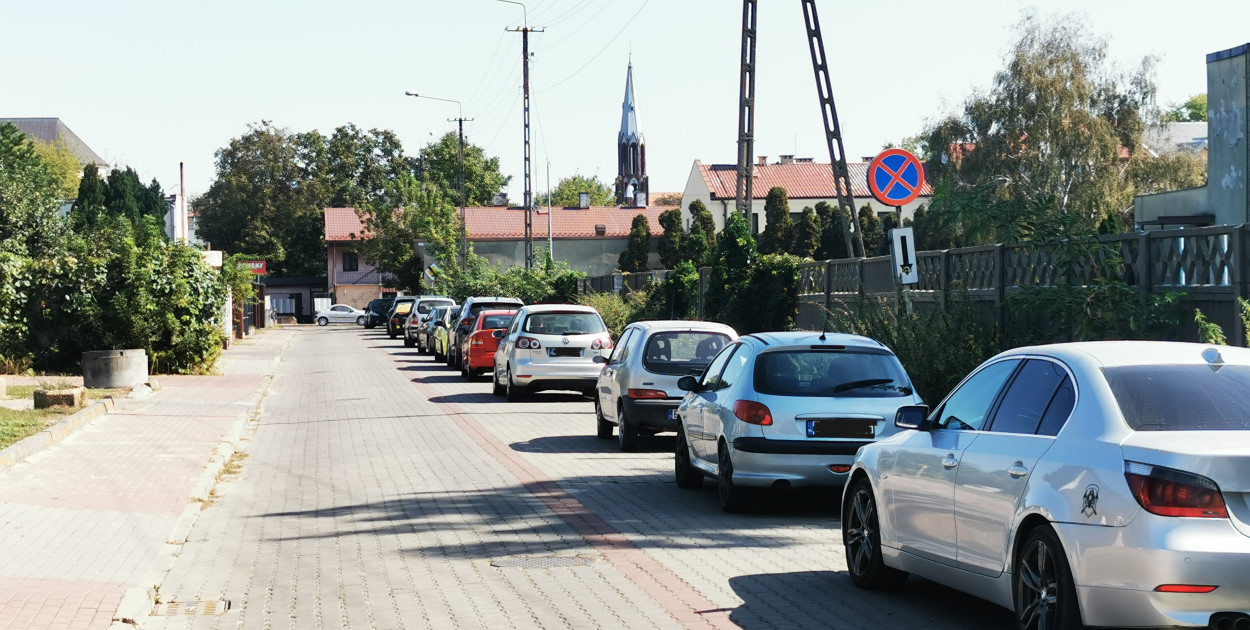 Ulica Konopackiego w Łowiczu. fot. tb/NŁ