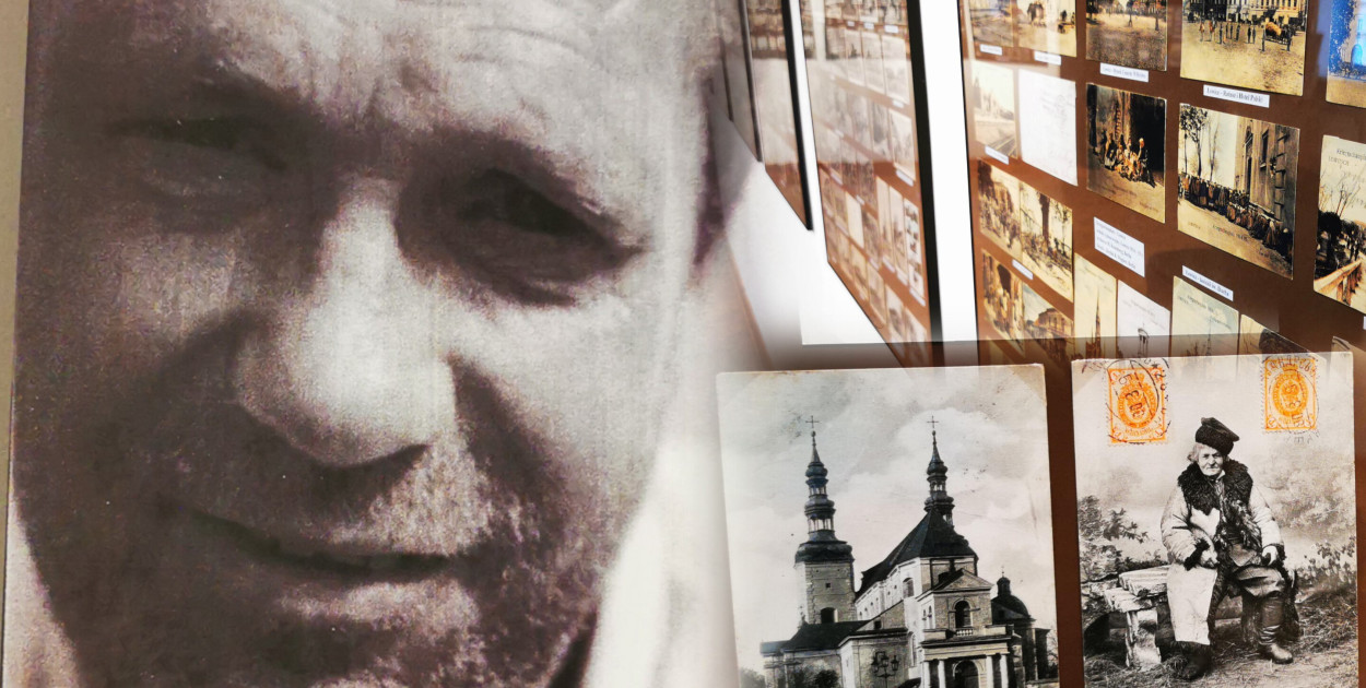 Wystawa „888 przedmiotów kolekcjonerskich na 888 lat Łowicza" została uzupełniona o zbiór pocztówek śp. Henryka Pięty. fot. tb/NŁ
