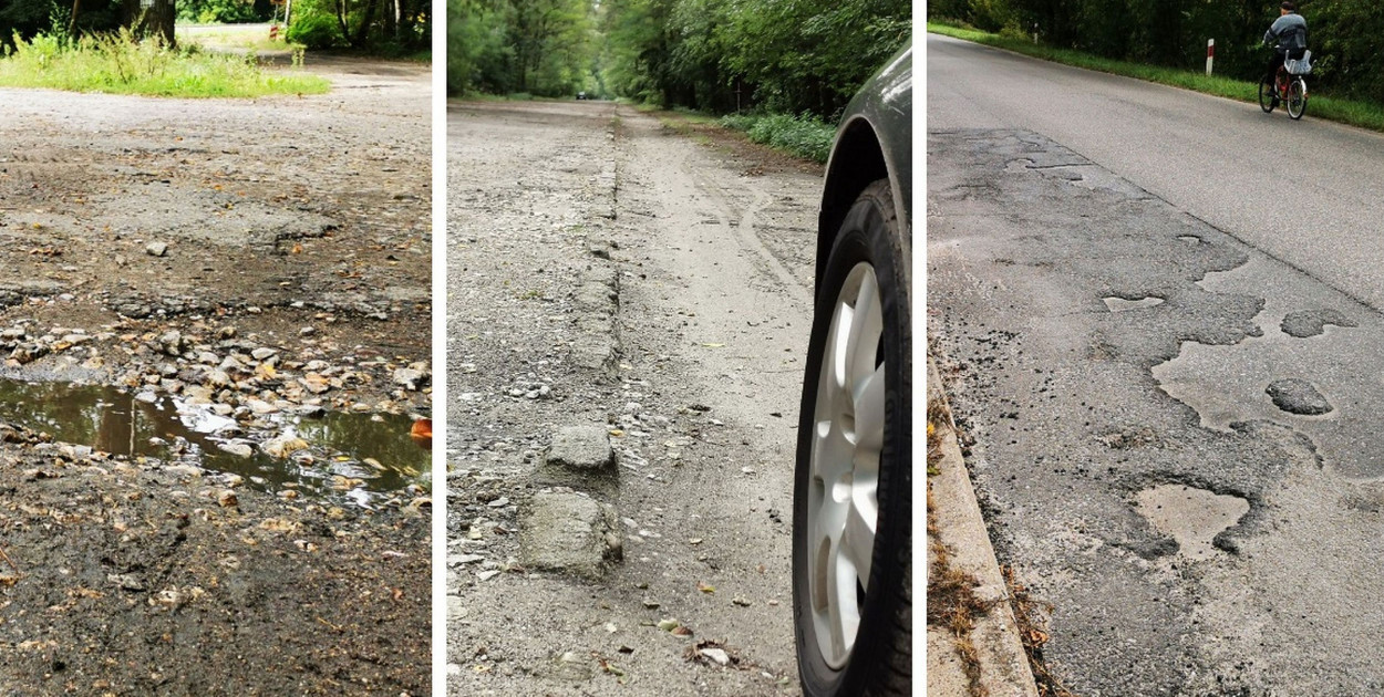 Miejskie ulice ujęte we wnioskach:  ul. Podleśna, Łyszkowicka oraz Nadbzurzańska.. fot. tb/NŁ