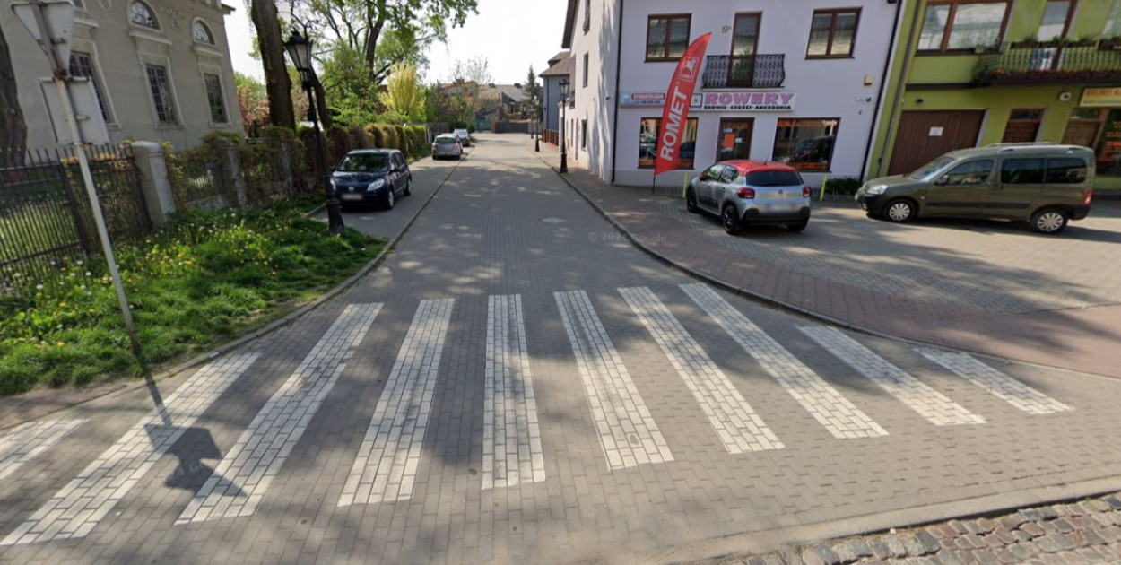 Do wypadku doszło w tym miejscu. fot. zrzut ekranu Google Maps 