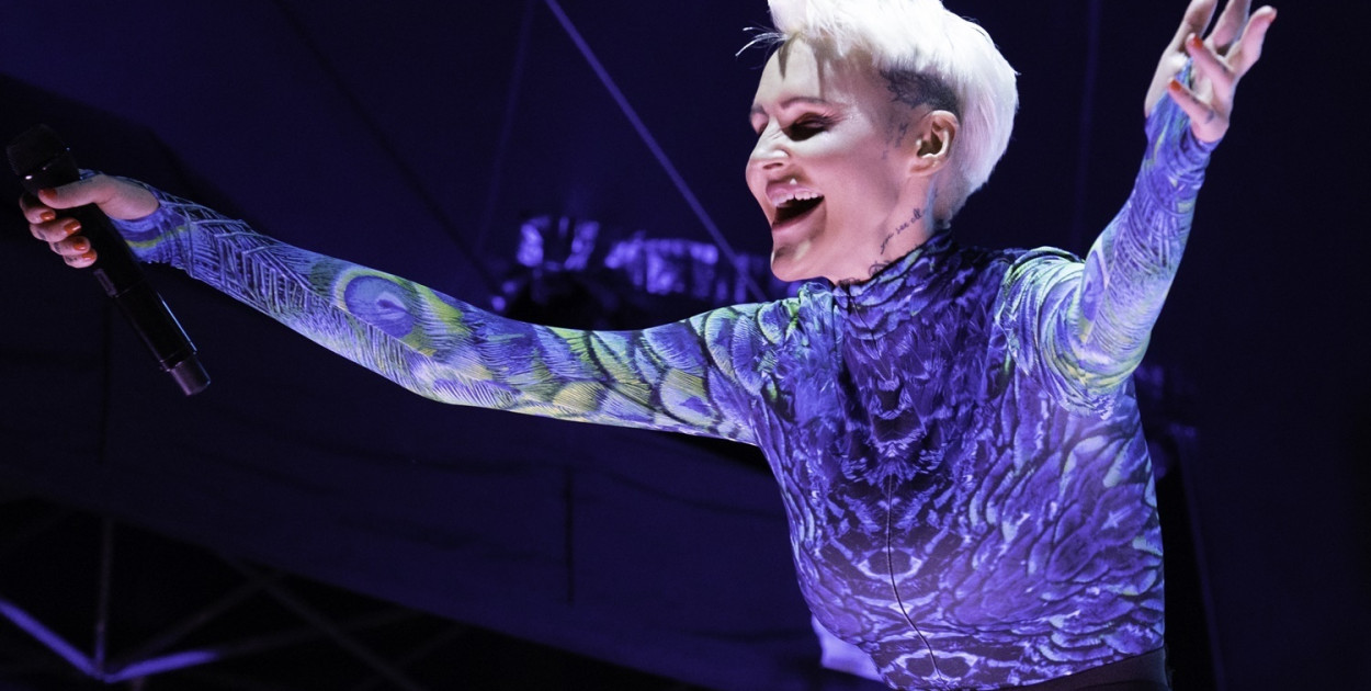 Agnieszka Chylińska wystąpiła w 2022 roku na Święcie Głowna. fot. Anna Pindral 