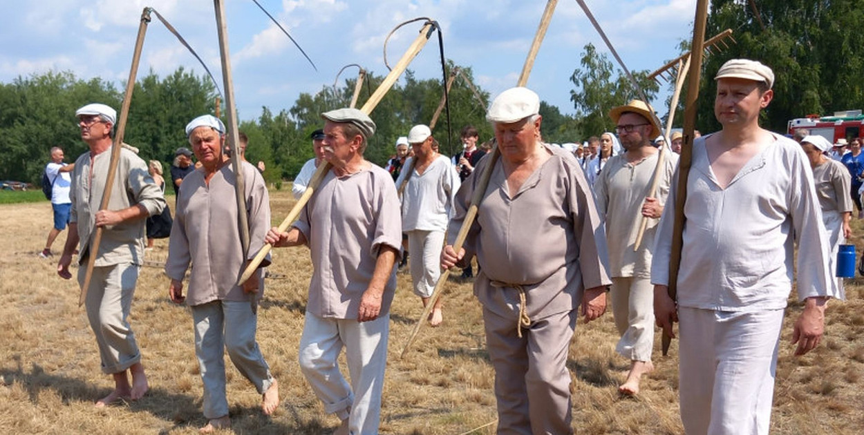 Łowickie Żniwa w Skansenie Wsi Łowickiej w Maurzycach. fot. tb/NŁ