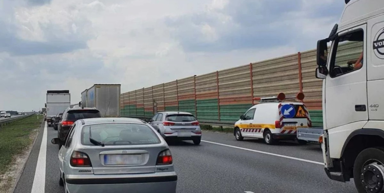A2 była zablokowana. Zdjęcie ilustracyjne.