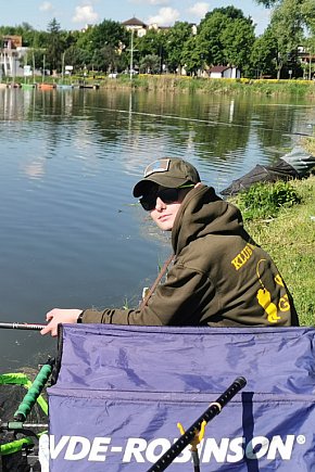 Dzień drugi zawodów wędkarskich nad zalewem Mrożyczka-11705