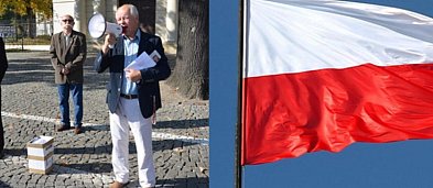 Łowicz. Pochód z 50-metrową flagą Polski-2267