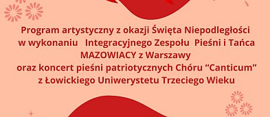 Łowicz. Koncert Integracyjnego Zespołu Pieśni i Tańca „Mazowiacy” z Warszawy i Chóru Centicum-3450