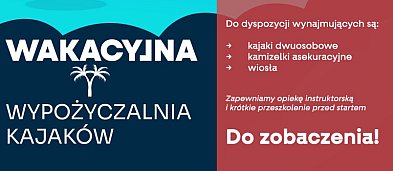 Łowicz. Bezpłatna wypożyczalnia kajaków-364145