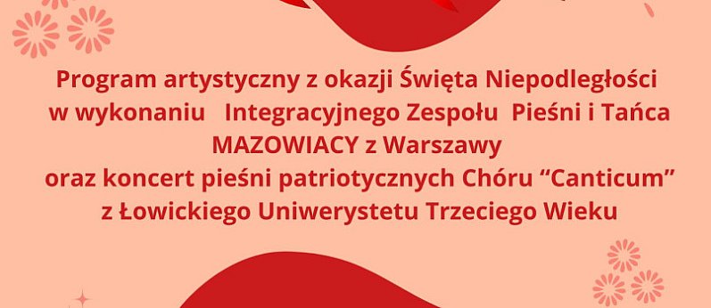 Łowicz. Koncert Integracyjnego Zespołu Pieśni i Tańca „Mazowiacy” z Warszawy i Chóru Centicum