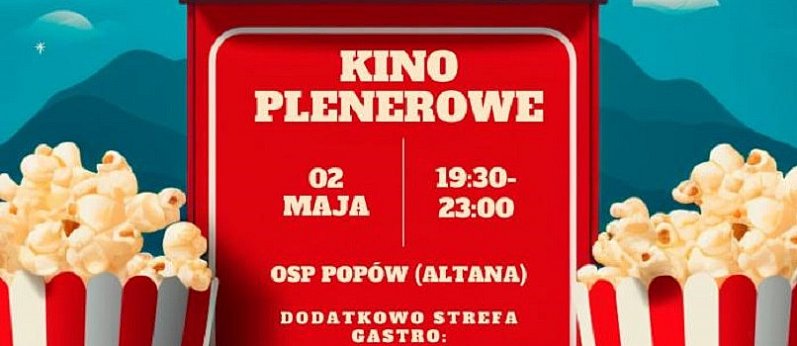 Popów. Kino plenerowe