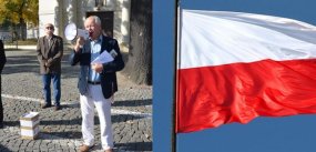 W Łowiczu przejdzie pochód z 50-metrową flagą Polski 