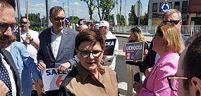 Beata Szydło w Łowiczu: Polska musi być w Unii 