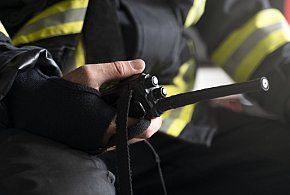 Łowicz. Strażacy pomagali ratownikom medycznym-312087