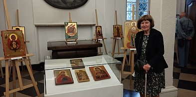 Muzeum w Łowiczu. Wystawa ikon Anny Jaszczyńskiej -312158