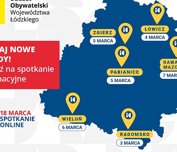 Spotkanie o zmianach w Budżecie Obywatelskim Województwa Łódzkiego w Łowiczu -322986