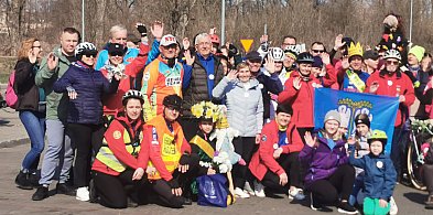 Łowicz. Pojechali rowerami na wiosenny rajd FOTO VIDEO -323806