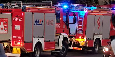 Pożar citroëna na autostradzie A2-325405