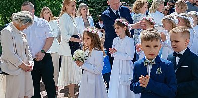 Pierwsza Komunia Święta w parafii św. Barbary w Głownie-325456