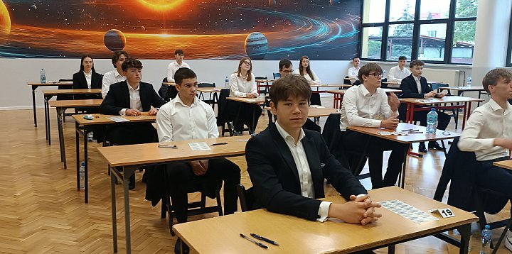 Nastroje w II LO  przed egzaminem maturalnym -325475