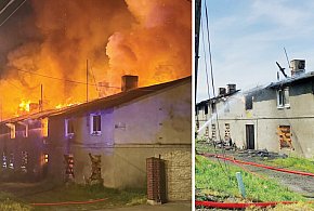 10 godzin walki z pożarem w Dobrzelinie. Wciąż jest niebezpieczeństwo-325627