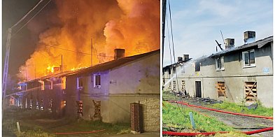 10 godzin walki z pożarem pustostanu w Dobrzelinie-325627