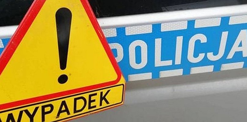 Nocna kolizja na DK14  - 325717