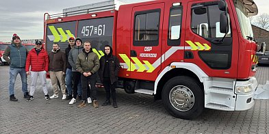 Strażacy z Kocierzewa powitają nowy wóz strażacki -325736