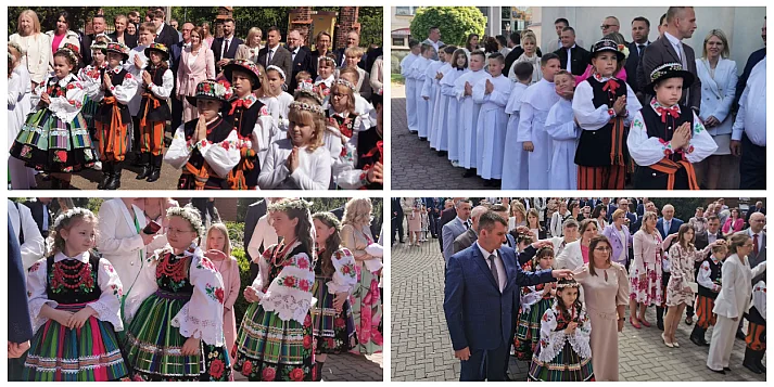 Pierwsze Komunie Święte w powiecie łowickim 