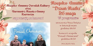 Kiernozia. MGOK zaprasza na świętowanie Dnia Matki-325826