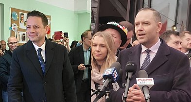 Wyruszą z Łowicza, aby wziąć udział w marszach Nawrockiego i Trzaskowskiego-326238