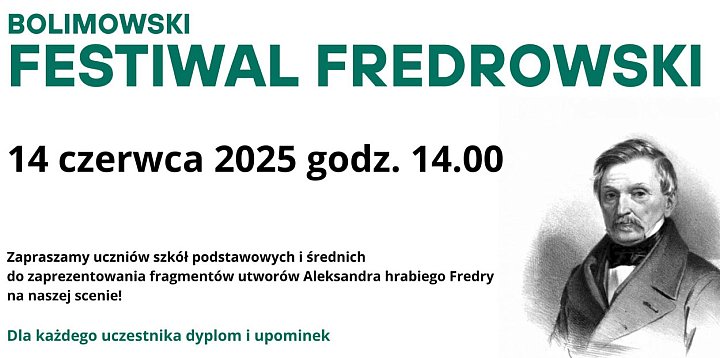 Bolimów zaprasza na święto z Aleksandrem Fredrą-326491