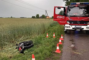 Dramatyczna akcja ratunkowa w Osinach. Śmigłowiec LPR musiał zawrócić-326928
