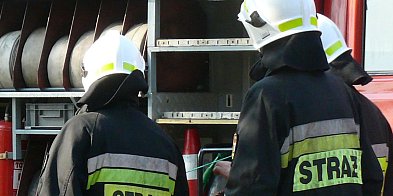 Pożar na DK14. Spłonęła toyota-326970