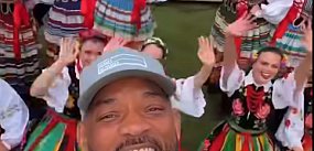 Will Smith i... łowickie pasiaki