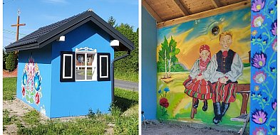 Nowy przystanek w Strugienicach nabiera barw. Choć niedokończony, już zachwyca! -327496