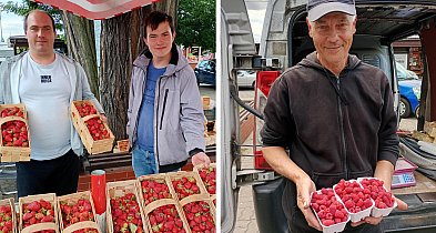 Kończy się sezon truskawkowy w Łowiczu. Na targu pojawiają się już inne owoce-327490