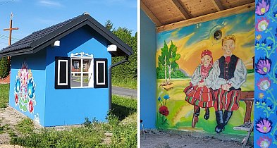 Nowy przystanek w Strugienicach nabiera barw. Choć niedokończony, już zachwyca! -327496