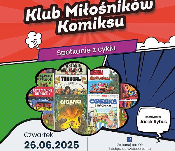 Łowicz. Biblioteka zaprasza fanów komiksów-327543