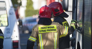 Smolice. 10-latek uderzył crossem w wóz strażacki -327638