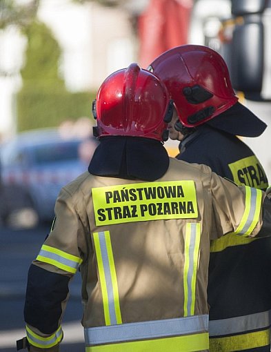 Smolice. 10-latek uderzył crossem w wóz strażacki -327638