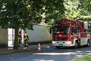 Strażacy interweniowali w Al. Sienkiewicza w Łowiczu -327775