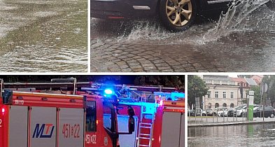 Niespokojny dzień dla strażaków: interwencje po ulewach-328069